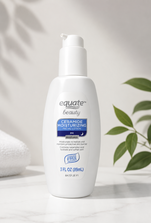 Equate Beauty Ceramide Moisturizing Facial Lotion